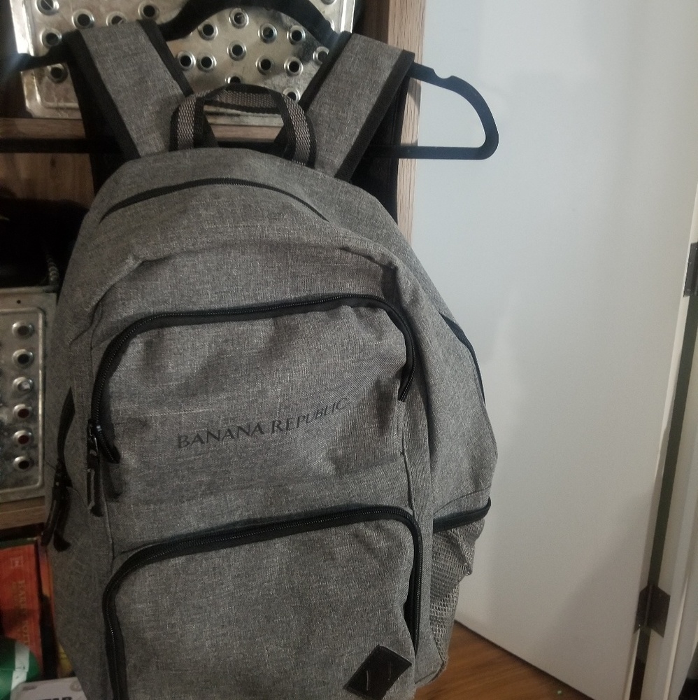 Heather Grey Banana Republic Work Bag